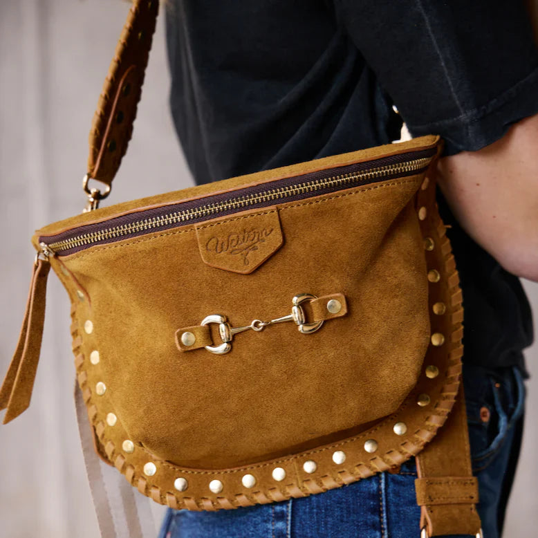 The Western + Co. Lil’ Bit Bum Bag in Chestnut