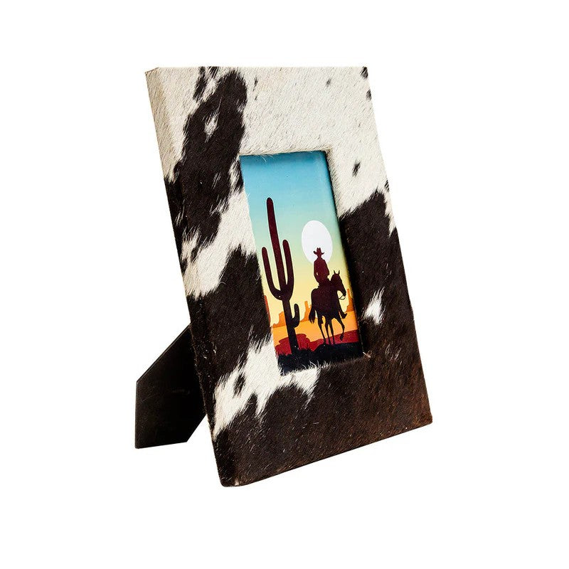 Cactos Photo Frame with Hairon Wood for Home Decor