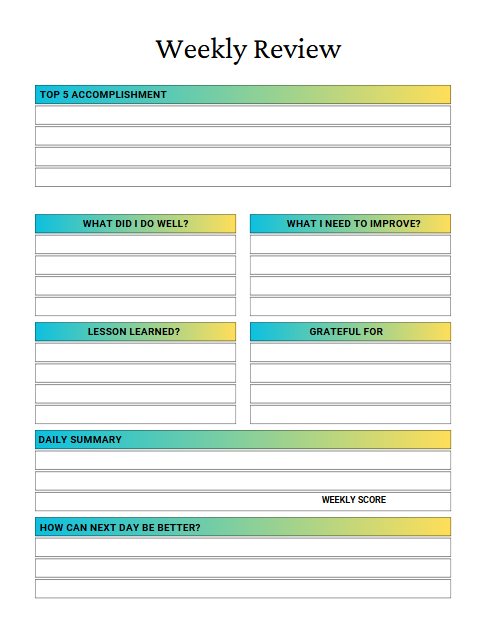 Teacher Planner | 50-Page Canva Template
